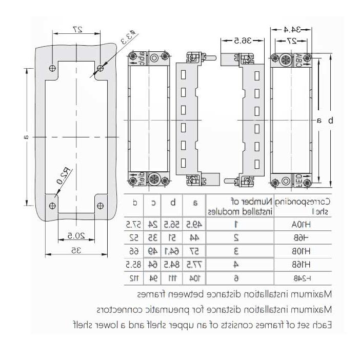 HM module framework、H10B-T3-M、09140100303